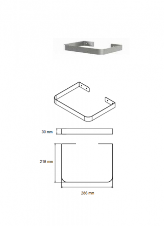 Cos de gunoi incorporabil Belt, montabil pe usa, cu un compartiment x 15 litri [3]