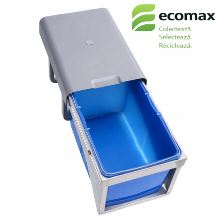 Cos de gunoi incorporabil Ekko Front cu 1 compartiment x 34 litri [1]