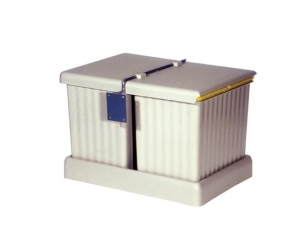 Cos de gunoi Pulse 2C incorporabil in sertar, cu 2 recipiente x 16 L, pentru corp de 400 mm latime [0]