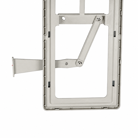 Coș gunoi încorporabil Pelikan 21550, cu extragere automată, colectare selectivă, pentru corp de 400 mm, gri deschis, 2 x 14 l [5]