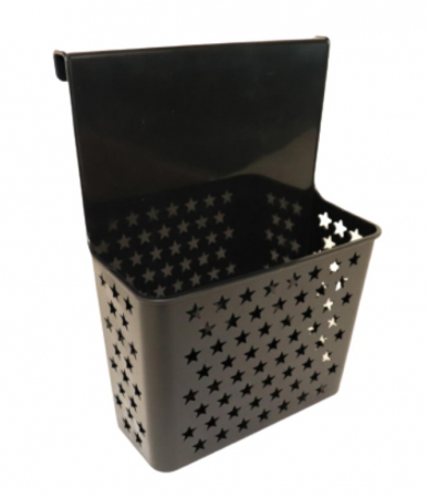 Suporturi de bucatarie - Cos depozitare usa dulap bucatarie, gri antracit, 25x33 cm