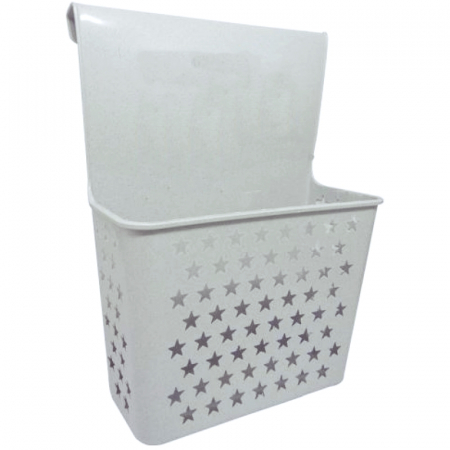 CASA SI GRADINA - Cos depozitare usa dulap bucatarie, gri deschis, 25x33 cm