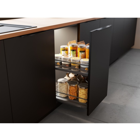 Cos Jolly Movix Pro, cu glisiere, pentru corp de 300 mm, antracit [2]