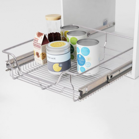 Cos metalic extractibil pentru corp de mobilier de 450 mm latime [1]