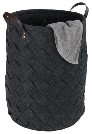 Cosuri rufe - Cos rufe murdare rotund impletit Trovo, antracit, 75 l