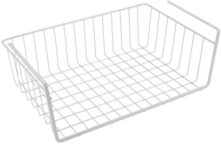 Cos suspendat pentru organizare si depozitare, Babatex 40x26x14 cm, alb [2]