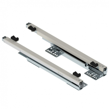 Cos Variant Multi pentru produse de curatare, cu cosuri detasabile si glisiere cu extragere totala, pentru corp de 300 mm, crom [2]