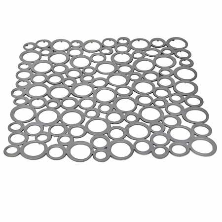 Covoras protectie chiuveta, patrat, gri, 29x29 cm [1]