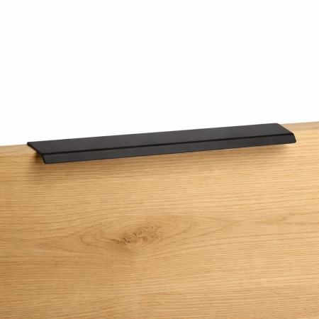 Cutie 25 bucati manere mobilier Cruve, finisaj negru mat, L:200 mm [4]