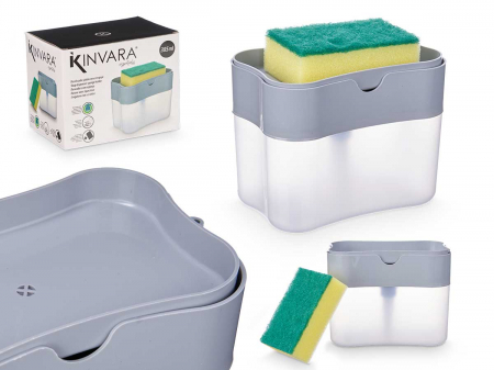 Dozator detergent si burete curatare, 385 ml [2]