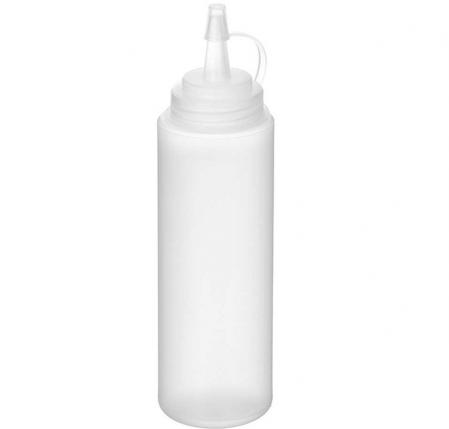 Dozator din plastic pentru sos, alb, 200 ml [1]
