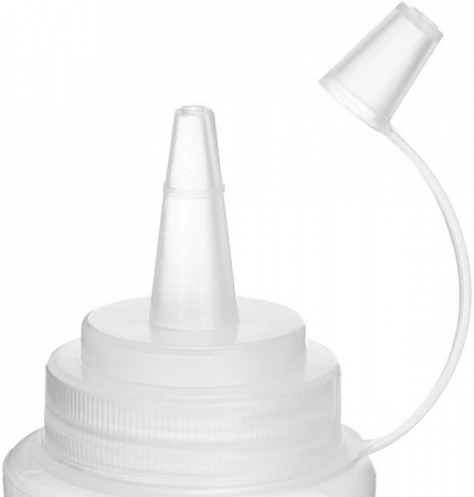 Dozator din plastic pentru sos, alb, 200 ml [2]