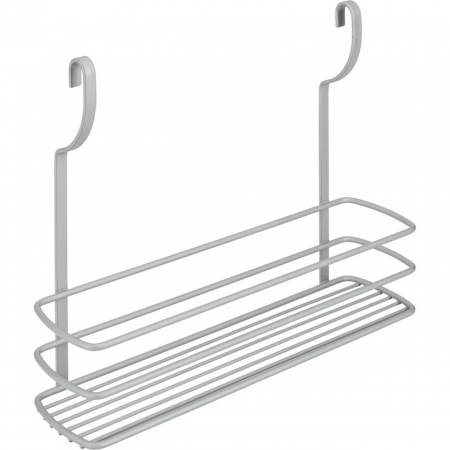 CASA SI GRADINA - Etajera cu un raft pentru recipiente City Frost, finisaj gri, 34 x 9 x 26 cm