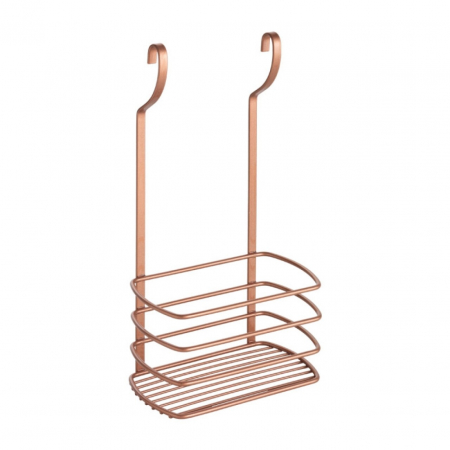 CASA SI GRADINA - Etajera pentru sticle City Copper, finisaj cupru, 20x12x38 cm