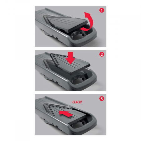 Feliator 5 in 1 Slice-V, gri, 38x12x6 cm [3]