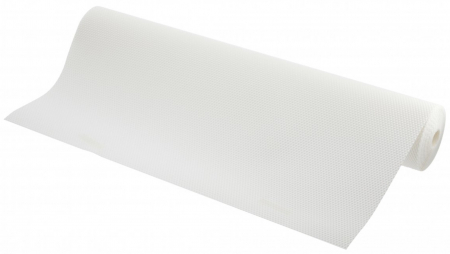 Folii protectie sertare si polite - Folie protectie antialunecare pentru sertar Axispace, alba, 48 x 500 cm