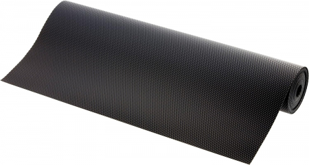Folii protectie sertare si polite - Folie protectie antialunecare pentru sertar Axispace, neagra, 48 x 500 cm