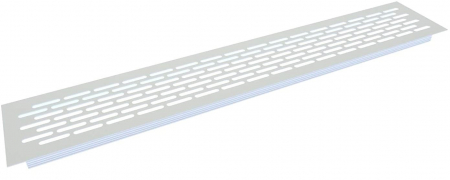 Grile si sisteme de aerisire - Grila ventilare din aluminiu, finisaj alb, 484x60 mm