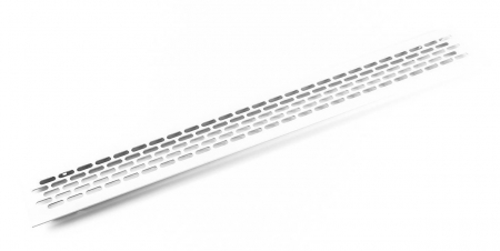 Grile si sisteme de aerisire - Grila ventilare din aluminiu, finisaj alb mat, 60x480 mm