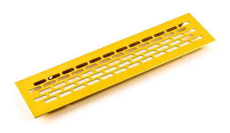 Grile si sisteme de aerisire - Grila ventilare din aluminiu, finisaj auriu mat, 60x245 mm