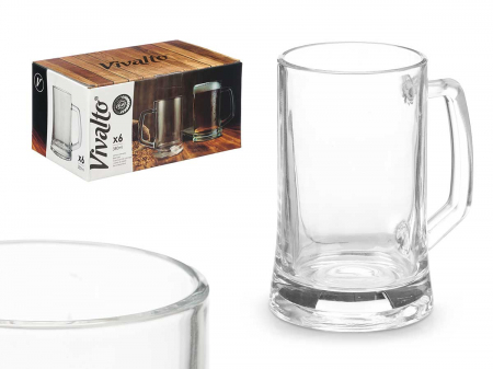 Halba bere din sticla cu maner, 380 ml [2]