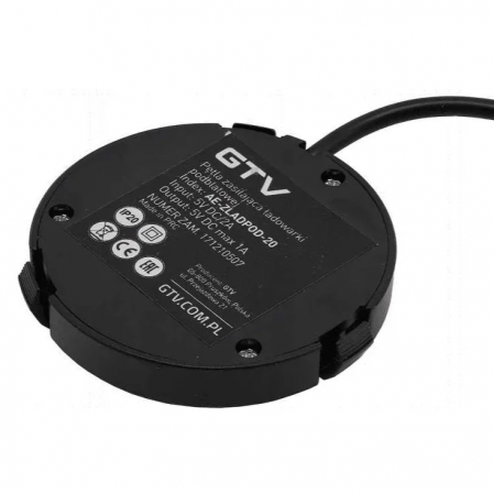 Incarcator wireless, ascuns sub blat, cablu 2 m, negru [2]