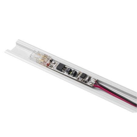Întrerupător dimabil GTV pentru bandă LED COB, cu senzor și montaj în profil LED, 36-72W, 12-24V, IP20, cablu 15 cm [3]
