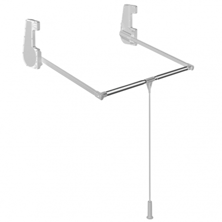 Lift pentru haine, finisaj alb, S-6014-W, greutate suportata 15 kg [3]