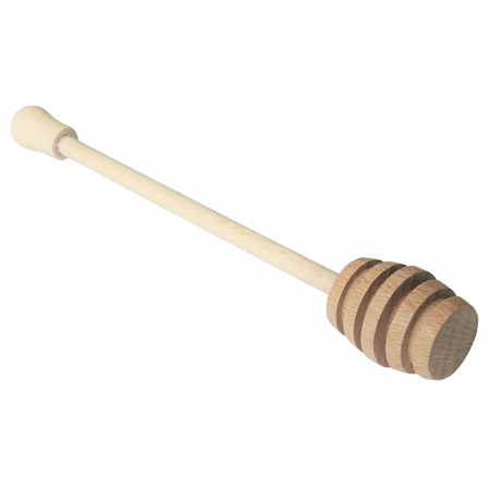 Accesorii pentru servirea mesei - Lingura din lemn pentru miere, 17 cm