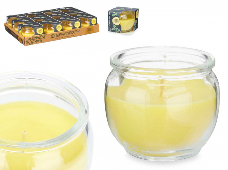 Lumanare parfumata Citronella 20 h in borcan de sticla [1]