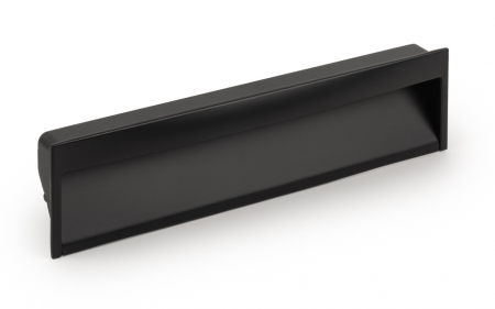 Moderne - Maner ingropat Wave, L:173 mm, finisaj negru mat