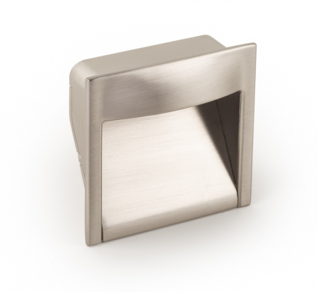 Moderne - Maner ingropat Wave L:45 mm, finisaj nichel periat