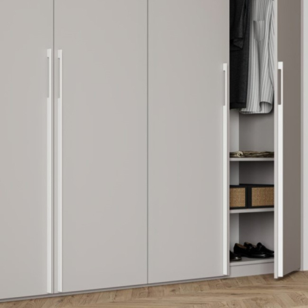Mâner lung pentru mobilă Extend GTV, alb mat GT, L: 1200 mm [5]