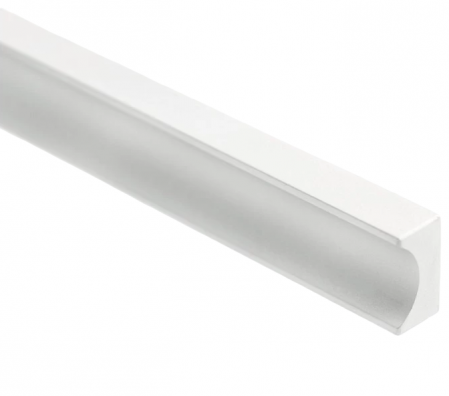 Maner lung pentru mobila Groove, finisaj alb mat GT, L:1200 mm [1]