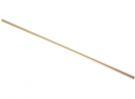 Moderne - Maner lung pentru mobila Groove, finisaj auriu deschis periat GT, L:1200 mm