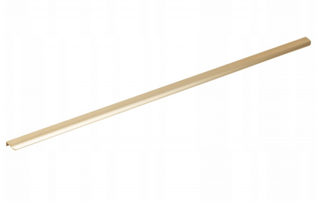 Moderne - Maner lung pentru mobila Hexa GT, finisaj auriu deschis periat GT, L:1200 mm