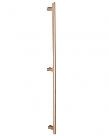 Moderne - Maner lung pentru mobila Hinoki Big, finisaj alama cava periata, L:915 mm