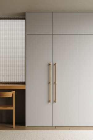 Maner lung pentru mobila Hinoki Big, finisaj alama cava periata, L:915 mm [2]