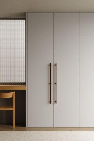 Maner lung pentru mobila Hinoki Big, finisaj bronz periat, L:915 mm [3]