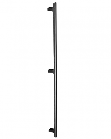 Moderne - Maner lung pentru mobila Hinoki Big, finisaj negru periat, L:915 mm
