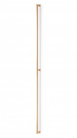 Moderne - Maner lung pentru mobila Linkk, finisaj alama intunecata periata, L:1071 mm