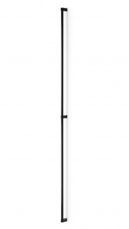 Moderne - Maner lung pentru mobila Linkk, finisaj negru periat, L:1071 mm