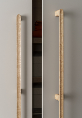 Maner lung pentru mobila Luv Wood Big, finisaj stejar, L:1026,5 mm [3]