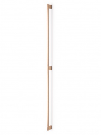 Moderne - Maner lung pentru mobila Point Viefe, finisaj alama cava periata, L:996 mm