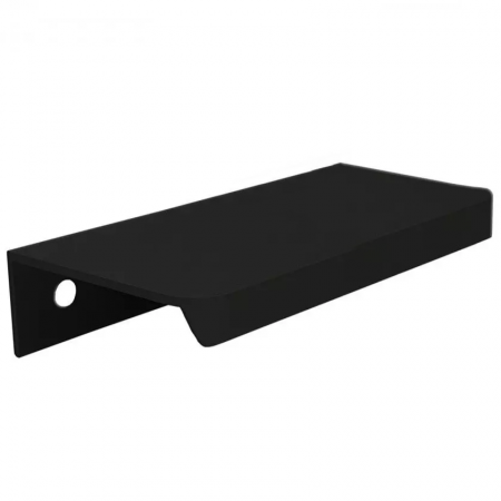 Moderne - Maner pentru mobila AL13, finisaj negru mat, L:116 mm