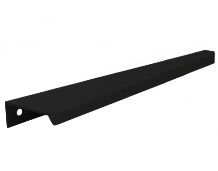 Moderne - Maner pentru mobila AL13, finisaj negru mat, L:400 mm