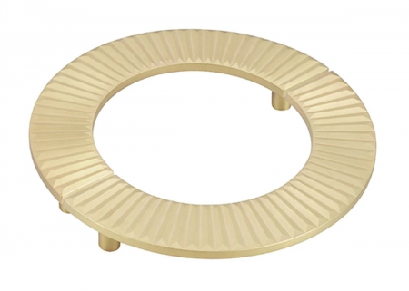 Maner pentru mobila Alper, finisaj alama satin CB, 128 mm [1]
