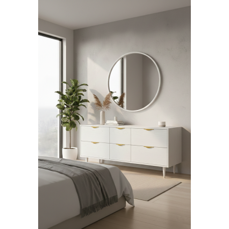 Maner pentru mobila Alvera, finisaj alama periata satin, L:150 mm [3]