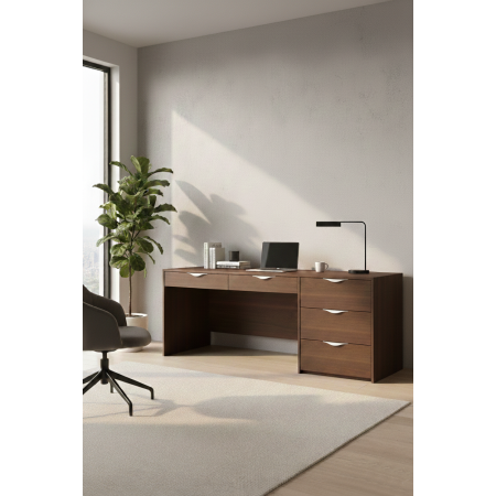 Maner pentru mobila Alvera, finisaj alb mat, L:150 mm [4]