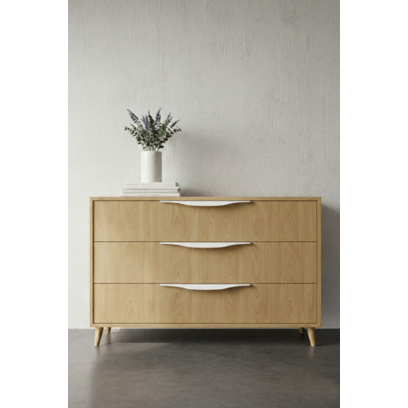 Maner pentru mobila Alvera, finisaj alb mat, L:250 mm [4]